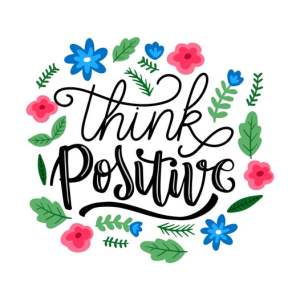 Blog title graphic for Think Positive, a faith-filled reflection on self-worth, Psalm 139:14, identity in God, and letting go of judgment.