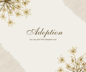 Simple color with flowers and title of blog post