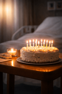Twelve Candles After Silence