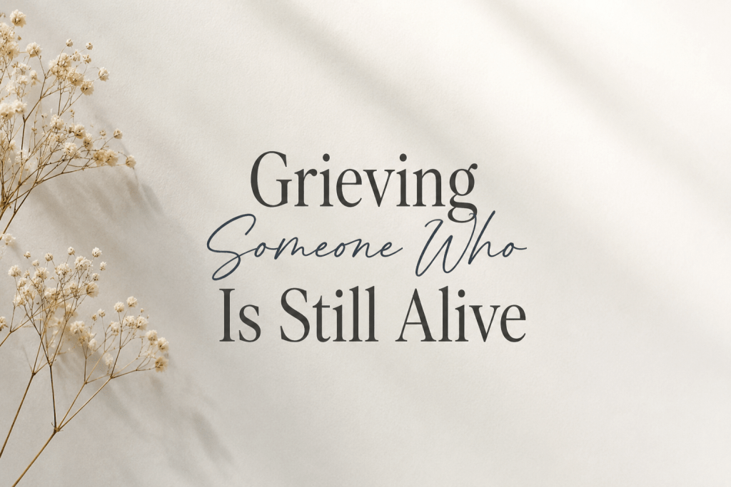 A reflection on ambiguous loss, emotional distance, boundaries, and faith.