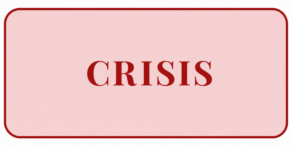 Crisis Banner